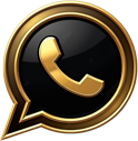 whatsapp dourado